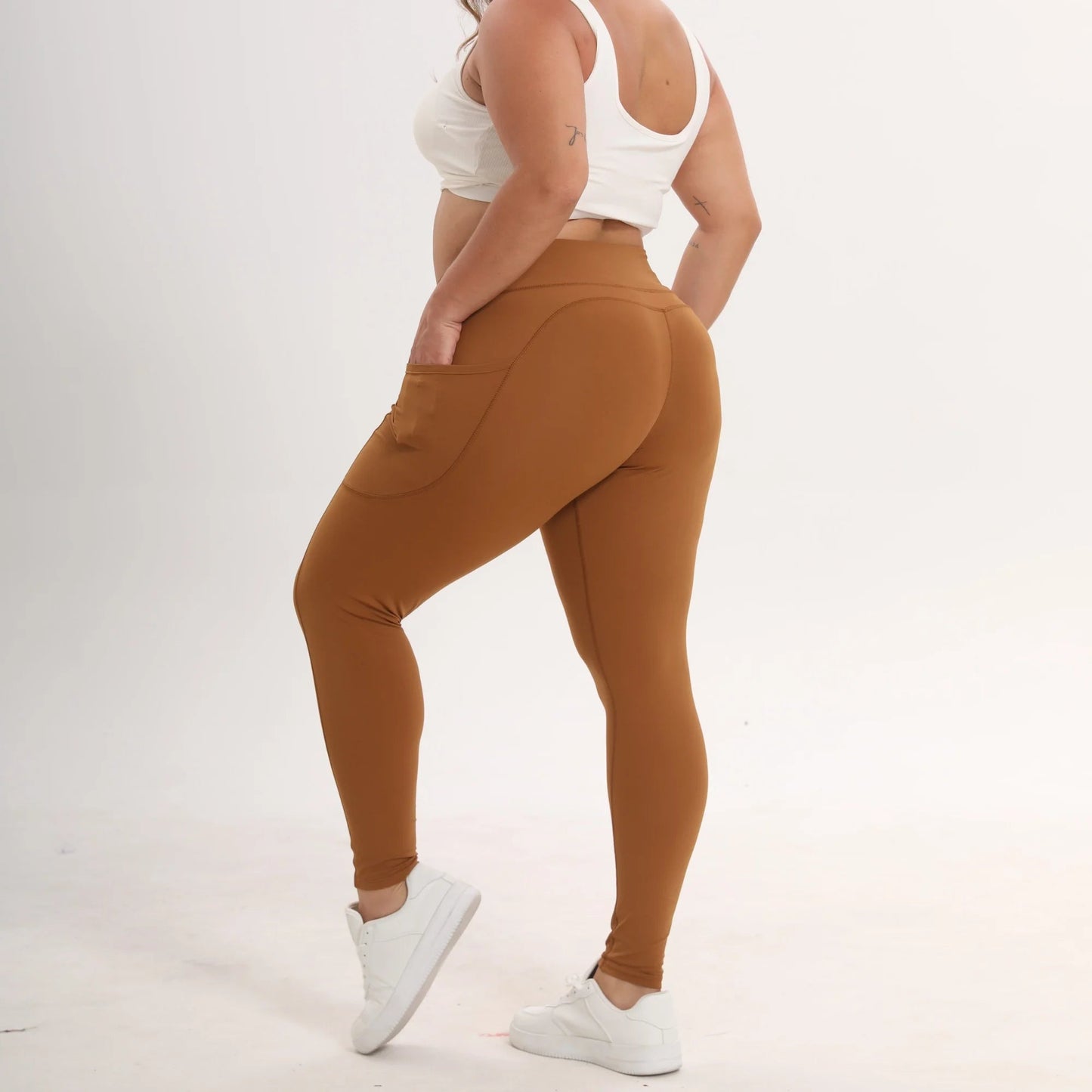 Legging taille haute Yoga extensible avec poche LeggingFix