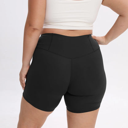 Legging short essentiel extensible grande taille LeggingFix