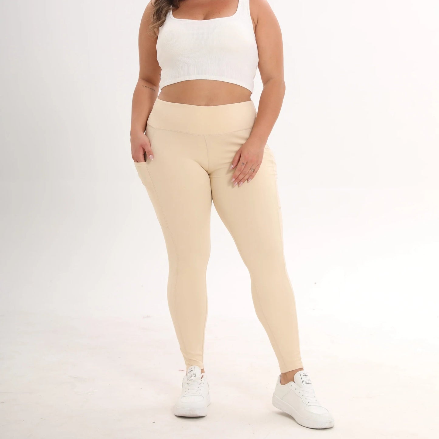 Legging taille haute Yoga extensible avec poche LeggingFix