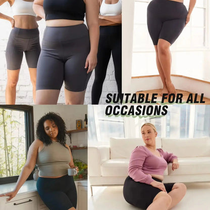 Legging short essentiel extensible grande taille LeggingFix