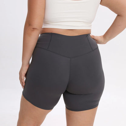 Legging short essentiel extensible grande taille LeggingFix