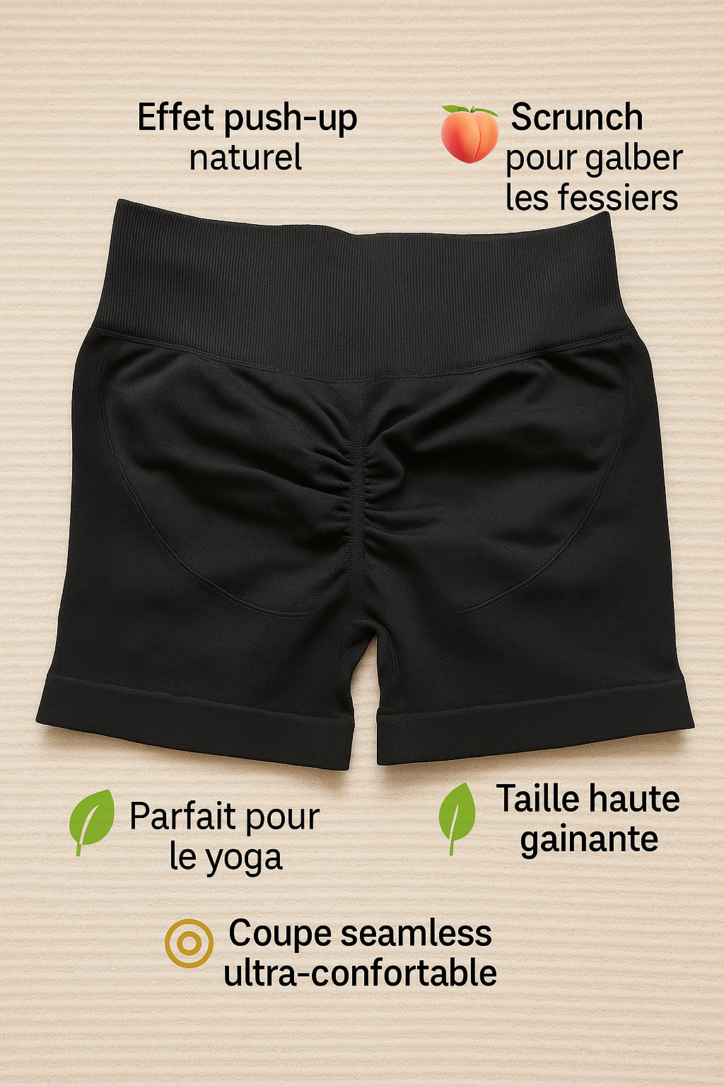 Leggings Short Push-Up Yoga LeggingFix